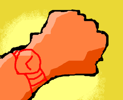 きんやさんの時計.bmp