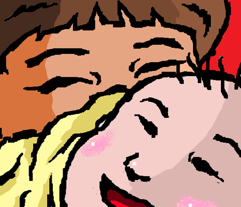 赤ちゃんがわろた.bmp